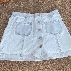 Jean skirt!